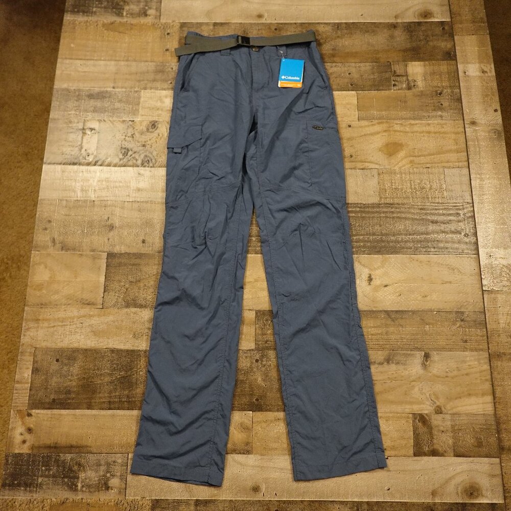 Columbia Silver Ridge Cargo Pants Men’s 30x36‎ Blue NWT Omni-Shade UPF 50